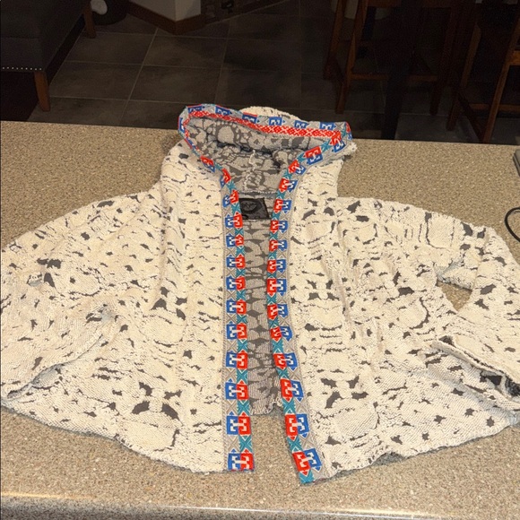 Johnny Was Sweaters - Johnny was Biya embroidered hooded sweater cardigan